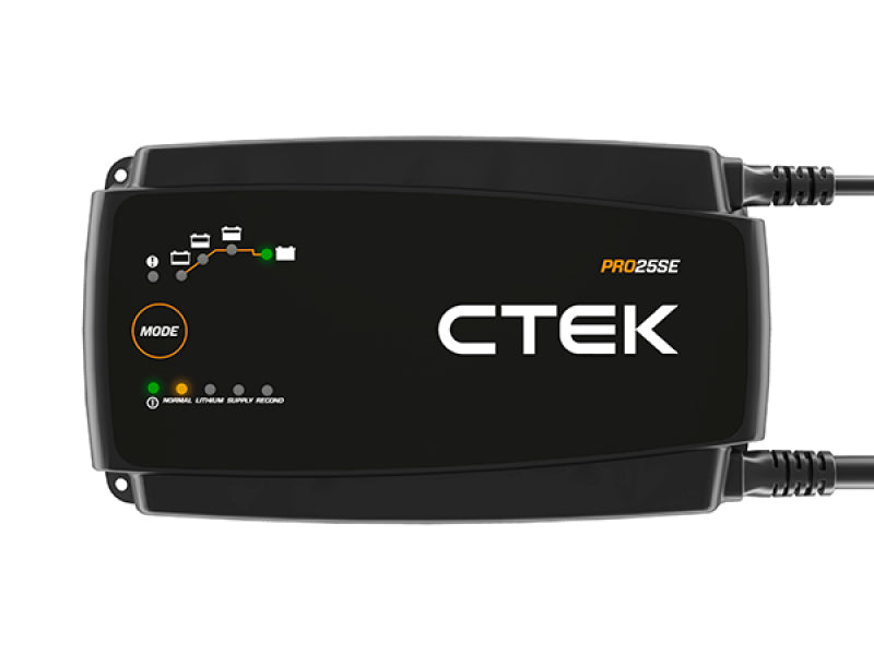CTEK PRO25SE Battery Charger - 50-60 Hz - 12V - 19.6ft Extended Charging Cable