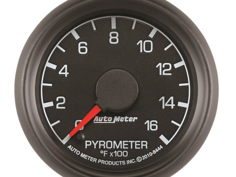 Autometer 99-07 Ford Powerstroke/SD Black Triple Pillar Gauge Kit