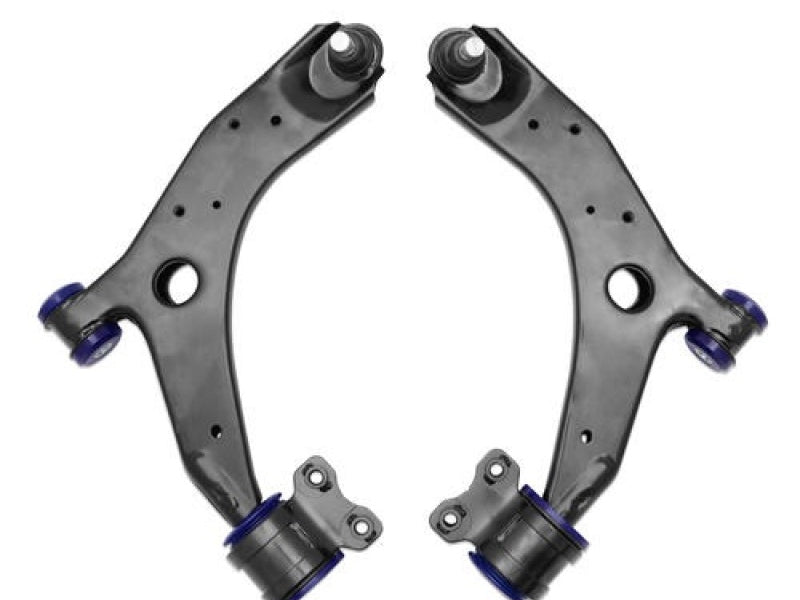 SuperPro 2004 Mazda 3 i Front Lower Control Arm Set w/ Bushings