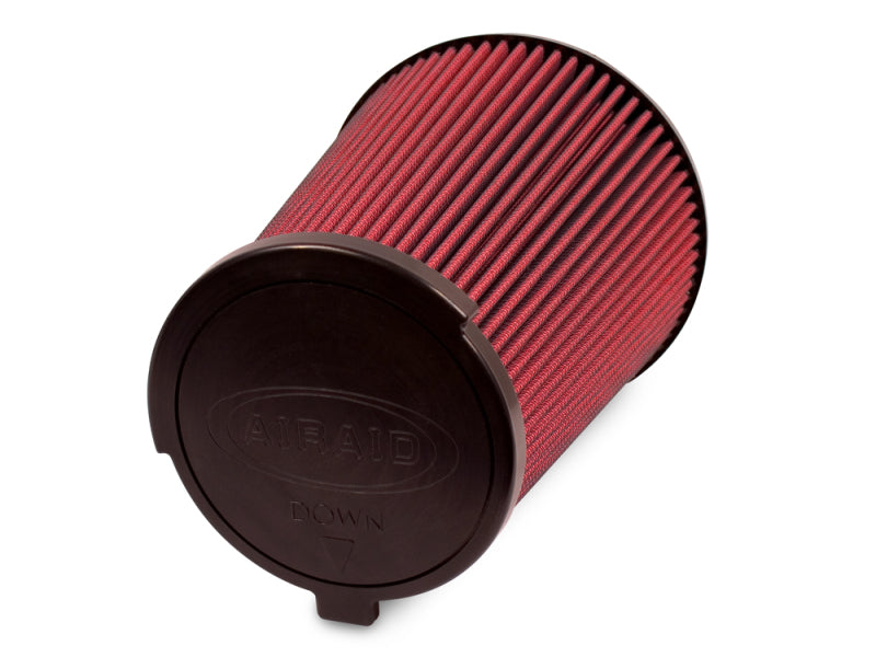 Airaid 10-14 Ford Mustang Shelby 5.4L Supercharged Direct Replacement Filter - Oiled / Red Media