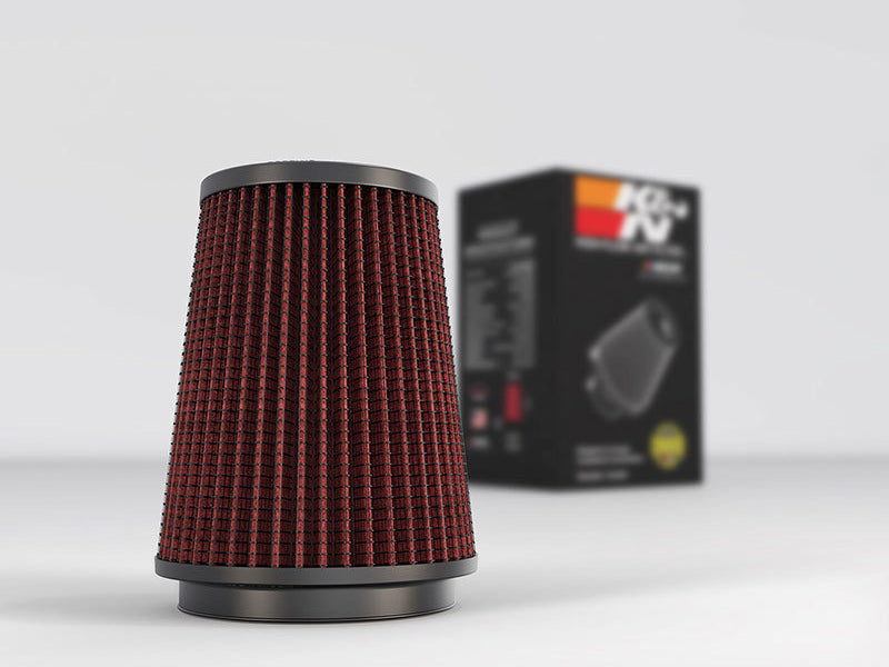 K&N Universal Rubber Filter 3 1/2 inch FLG / 4 5/8 inch Base / 3-1/2 inch Top / 5 1/2 inch Height