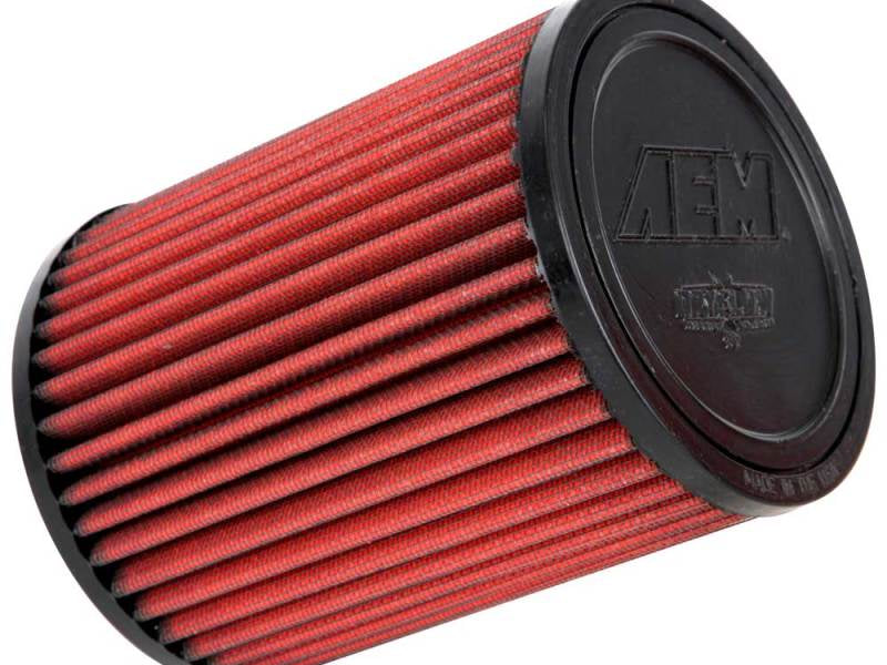 AEM Air Filter, 3inFLG/ 5inOD/ 6-1/2inH Dry Flow