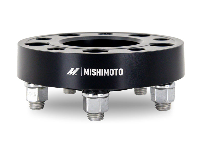 Mishimoto Wheel Spacers - 5X114.3 / 70.5 / 25 / M14 - Black