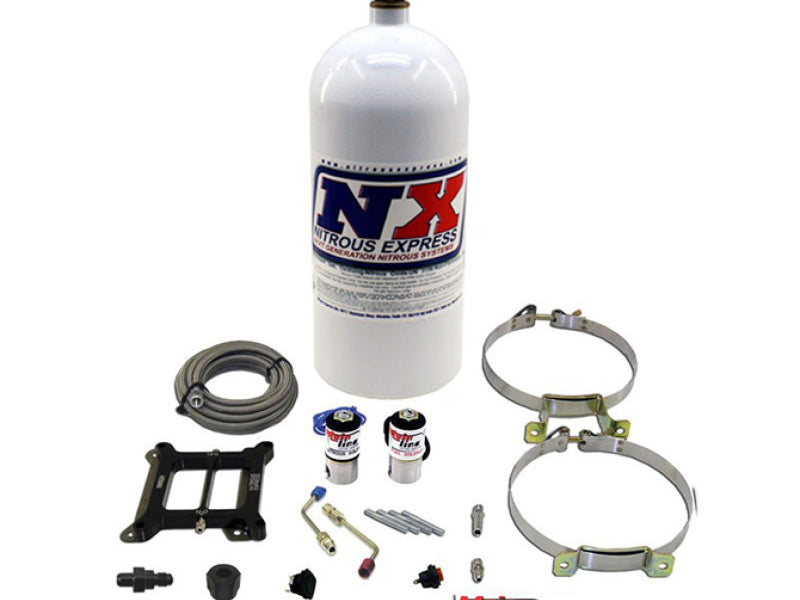 Nitrous Express Mainline Carb Nitrous Kit w/10lb Bottle