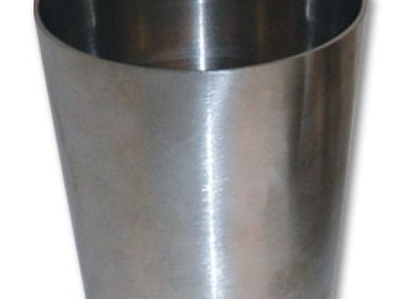 Vibrant 4.0in x 2.0in 304 Stainless Steel Straight Reducer