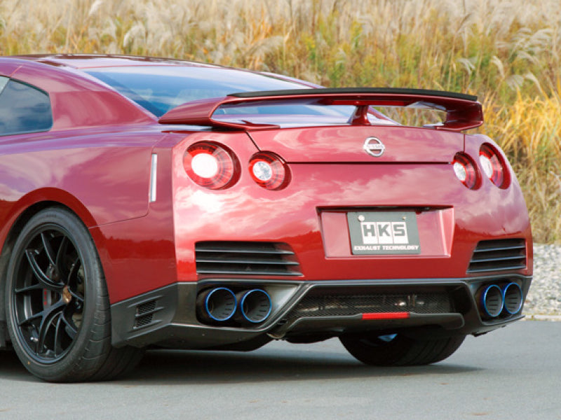 HKS RACING MUFFLER R35 GT-R w/ SILENCER