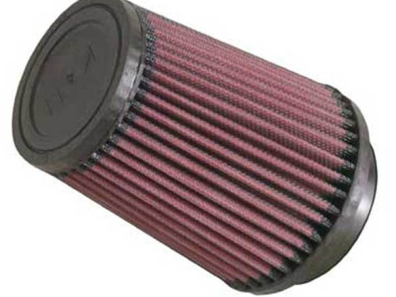 K&N Filter Universal Rubber Filter 3  Flange 4 1/2 Base inch 3 1/2 inch Top 5 3/4 inch Height