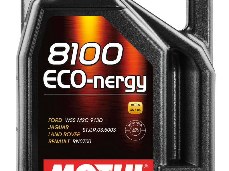 Motul 5L Synthetic Engine Oil 8100 5W30 ECO-NERGY - Ford 913C