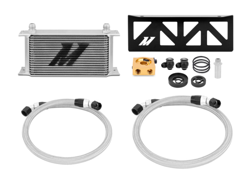 Mishimoto 13+ Subaru BRZ/Scion FR-S Thermostatic Oil Cooler Kit - Silver
