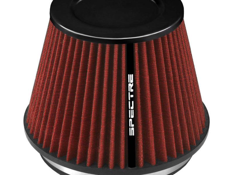 Spectre HPR Conical Air Filter 6in. Flange ID / 7.719in. Base OD / 5.219in. Top OD / 6.219in. H