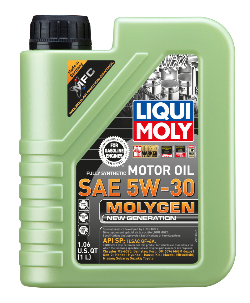 LIQUI MOLY 1L Molygen New Generation Motor Oil SAE 5W30