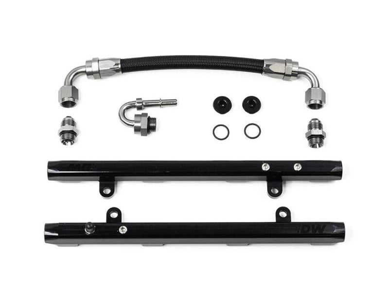 DeatschWerks 11-17 Ford Mustang / F-150 Coyote 5.0 V8 Fuel Rails w/ Crossover