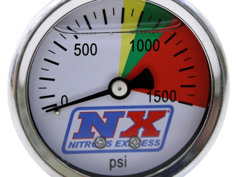 Nitrous Express Nitrous Pressure Gauge Only (0-1500 PSI)