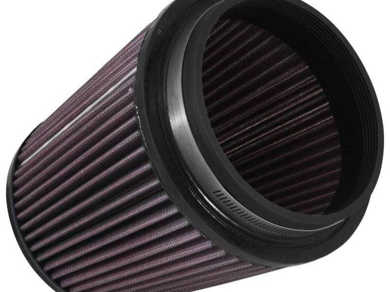 K&N Universal Clamp-On Air Filter 5in FLG / 6-1/2in B / 5in T / 6-1/2in H