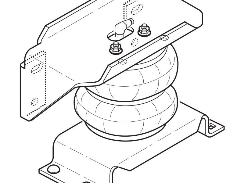Firestone Ride-Rite Air Helper Spring Kit Rear GM & F350/F450 Cab Chassis (W217602176)