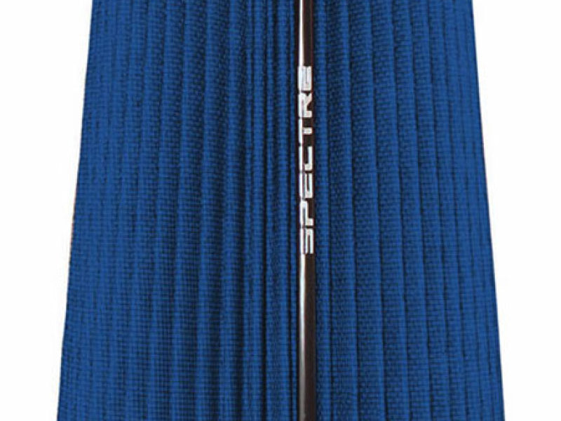 Spectre Adjustable Conical Air Filter 9-1/2in. Tall (Fits 3in. / 3-1/2in. / 4in. Tubes) - Blue