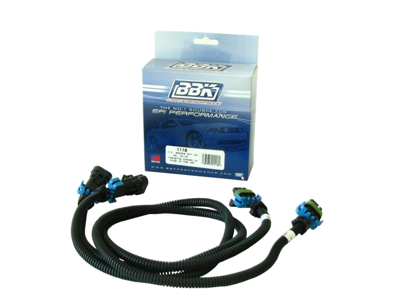 BBK 08-15 GM Corvette Camaro O2 Sensor Wire Harness Extensions 36 (pair)