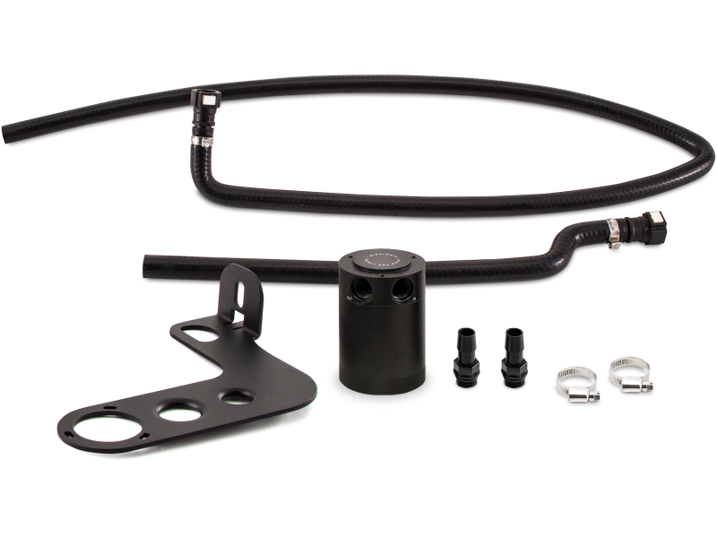 Mishimoto 10-15 Chevrolet Camaro SS (Automatic) Baffled Oil Catch Can Kit - Black