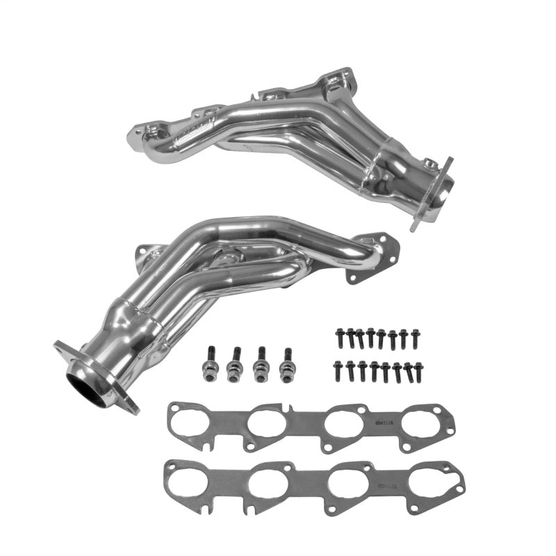 BBK 11-20 Dodge Challenger Hemi 6.4L Shorty Tuned Length Exhaust Headers - 1-7/8in Silver Ceramic