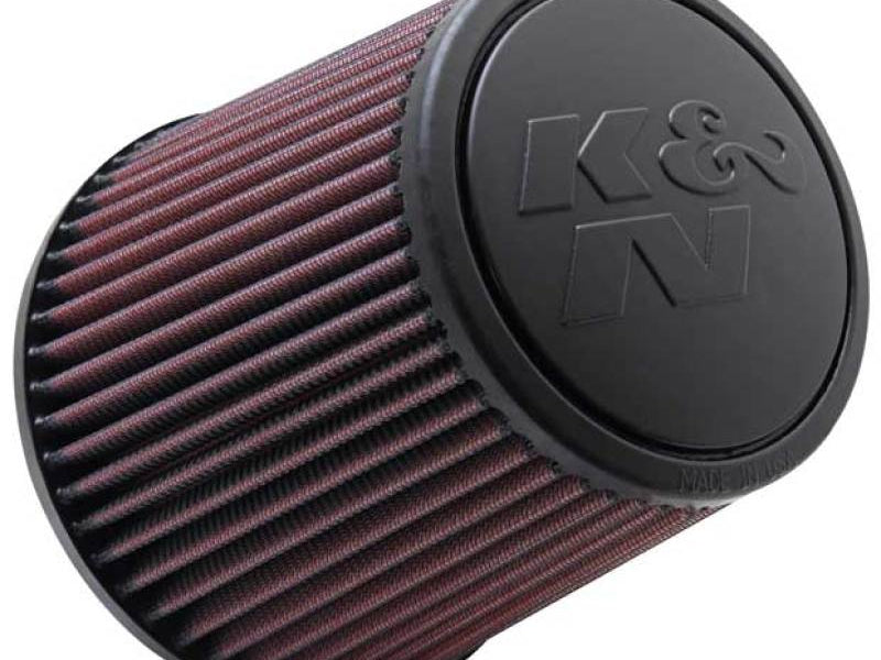 K&N Universal Rubber Filter - Round Tapered 6in Base OD x 3in Flange ID x 6in H