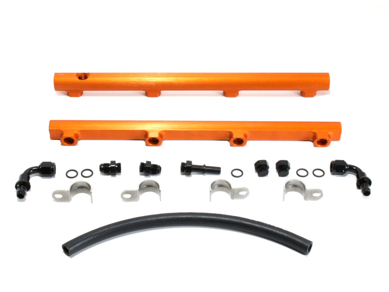 BBK 05-14 Dodge Hemi 5.7/6.1 High Flow Billet Aluminum Fuel Rail Kit (Non Trucks)