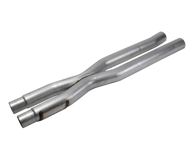 BBK 15-20 Ford Mustang GT 5.0L Resonator Delete X-Pipe (For Use w/Shorties Or Stock Manifolds)