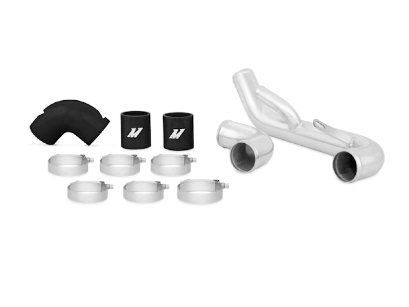 Mishimoto 08+ Mitsubishi Lancer Evolution X Black Lower Intercooler Pipe Kit