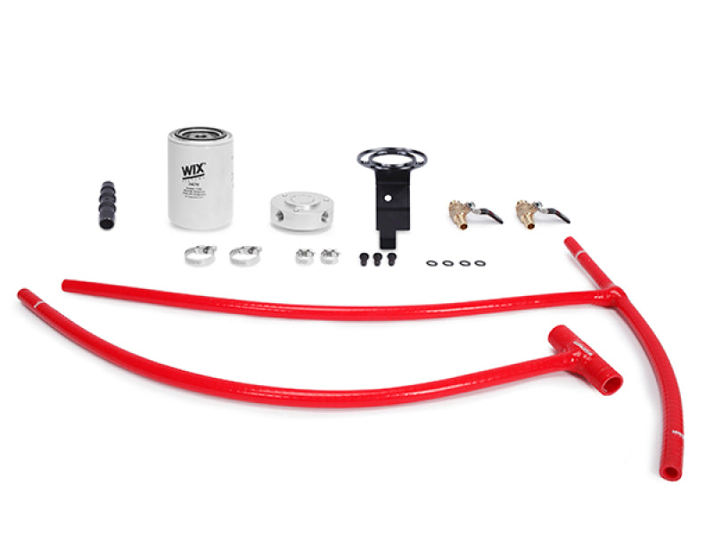Mishimoto 03-07 Ford 6.0L Powerstroke Coolant Filtration Kit - Red