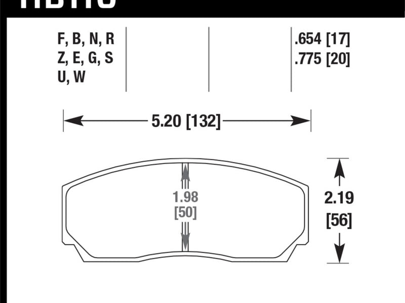 Hawk AP Racing CP3307/CP5040-5S4/(Essex) CP5200 (SC250) Caliper Blue 9012 Race Brake Pads