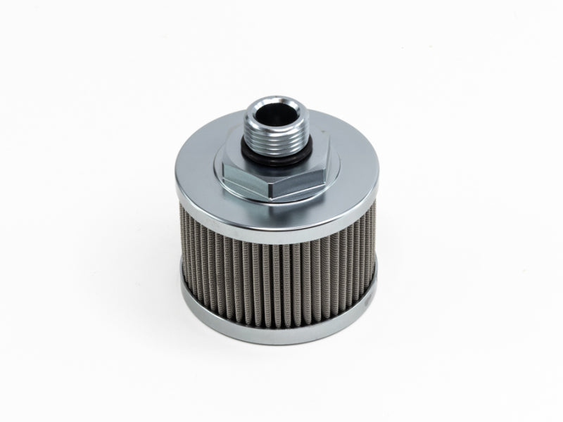 DeatschWerks Stainless Steel 8AN 100 Micron Universal Fuel Pump Pre-Filter