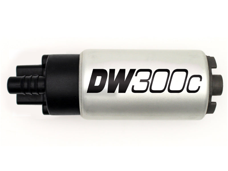 DeatschWerks 340lph DW300C Compact Fuel Pump w/ 99-04 Ford Lightning Set Up Kit (w/o Mounting Clips)