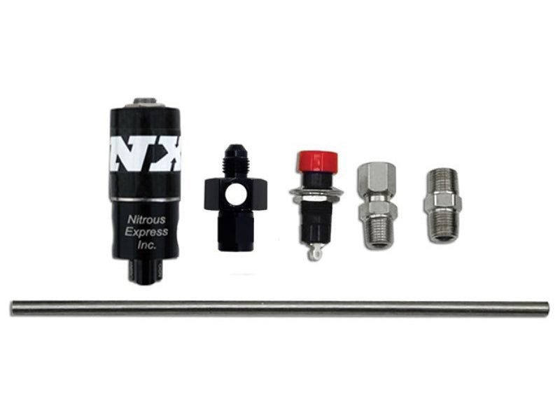 Nitrous Express Nitrous Purge Valve (6AN Manifold Push Button and Vent Tube)