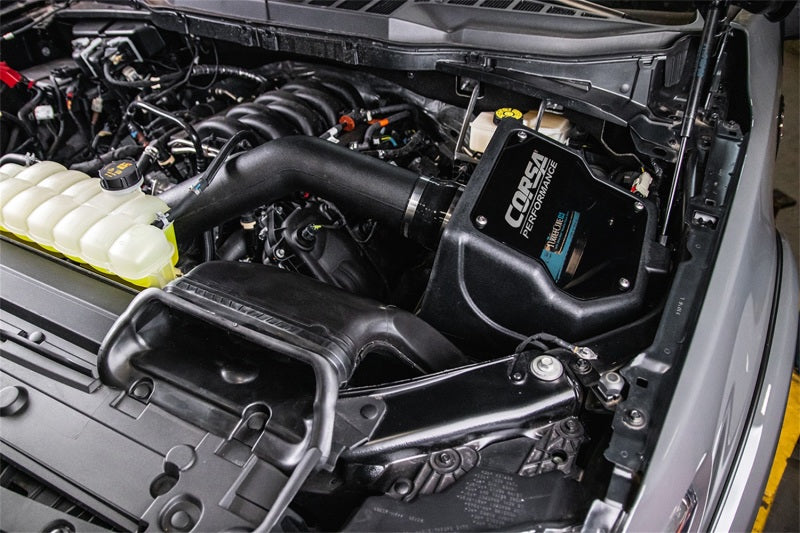 Corsa 2021-2025 Ford F150 5.0L V8 Cold Air Intake with Powercore Filter