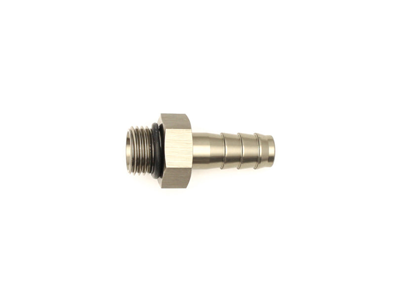 DeatschWerks 6AN ORB Male To 3/8in. Male Triple Barb Fitting (Incl. O-Ring)