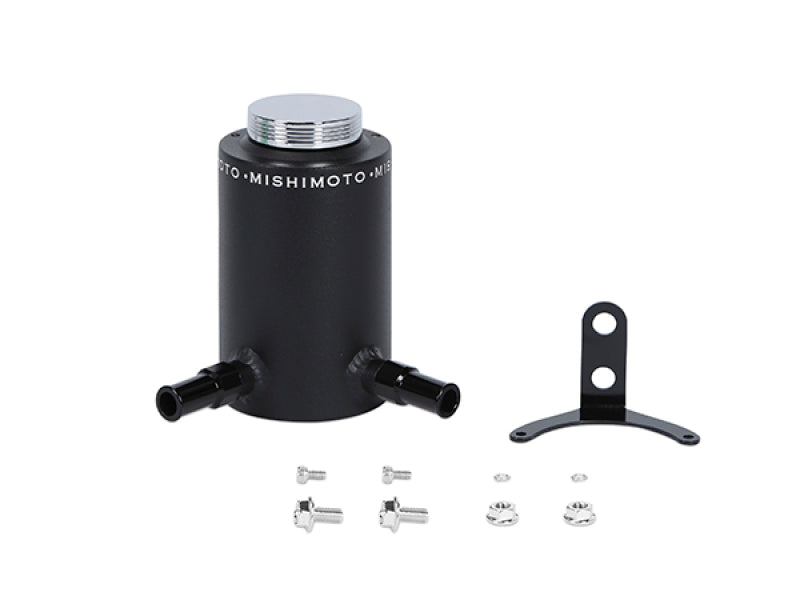 Mishimoto Aluminum Power Steering Reservoir Tank - Wrinkle Black