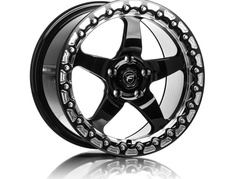 Forgestar D5 Beadlock 18x12 / 5x120.65 BP / ET56 / 8.8in BS Gloss Black Wheel