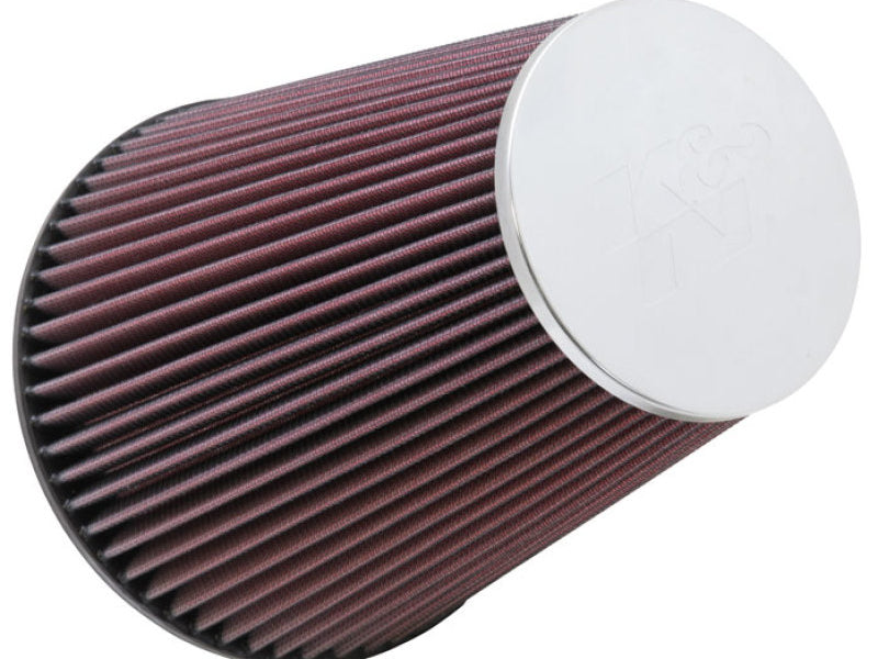 K&N Universal Chrome Filter 6 inch FLG / 7.5 inch Base / 4.5 inch Top / 9 inch Height
