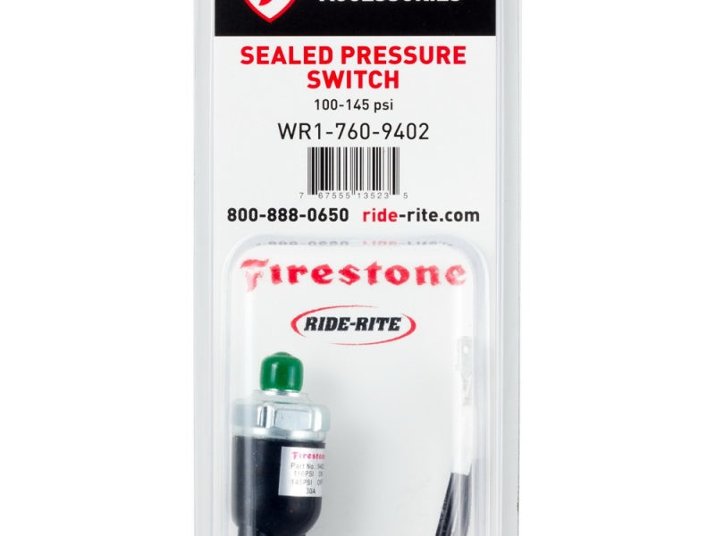 Firestone Sealed Air Pressure Switch 110-145 PSI - Single (WR17609402)