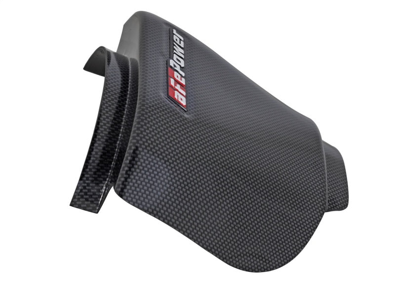 aFe MagnumFORCE Intake Rain Shield 15-16 Dodge Challenger SRT Hellcat 6.2L V8 (sc) - Carbon Finish