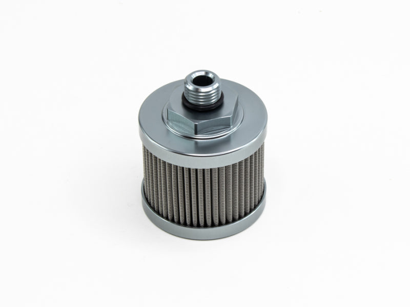 DeatschWerks Stainless Steel 6AN 100 Micron Universal Fuel Pump Pre-Filter