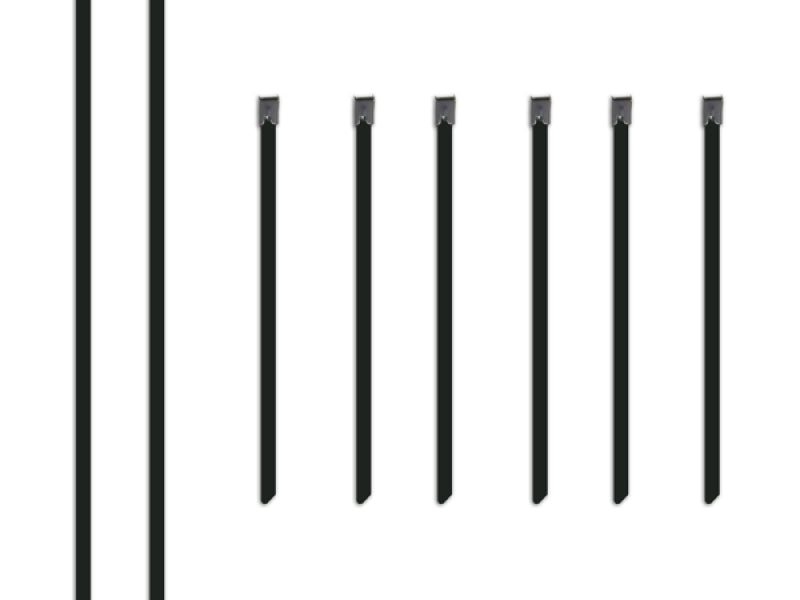 Mishimoto Set of Six 6in & Two 14in Stainless Steel Locking Ties
