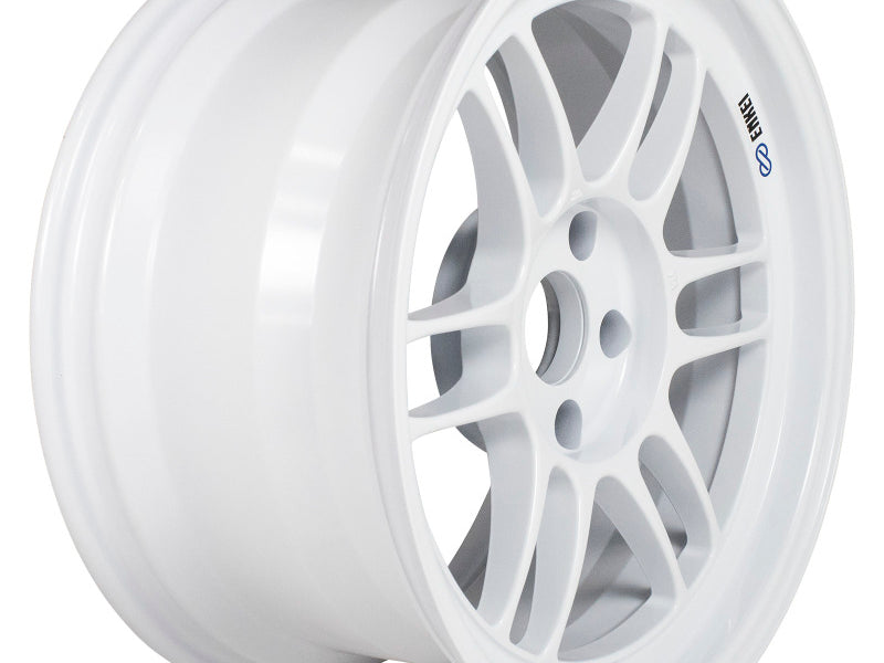 Enkei RPF1 17x9 5x114.3 22mm Offset 73mm Bore Vanquish White Wheel