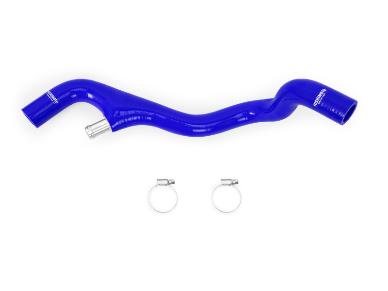 Mishimoto 05-07 Ford F-250/F-350 6.0L Powerstroke Lower Overflow Blue Silicone Hose Kit