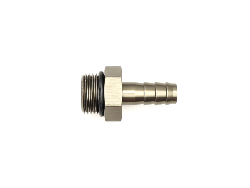 DeatschWerks 8AN ORB Male To 3/8in. Male Triple Barb Fitting (Incl. O-Ring)
