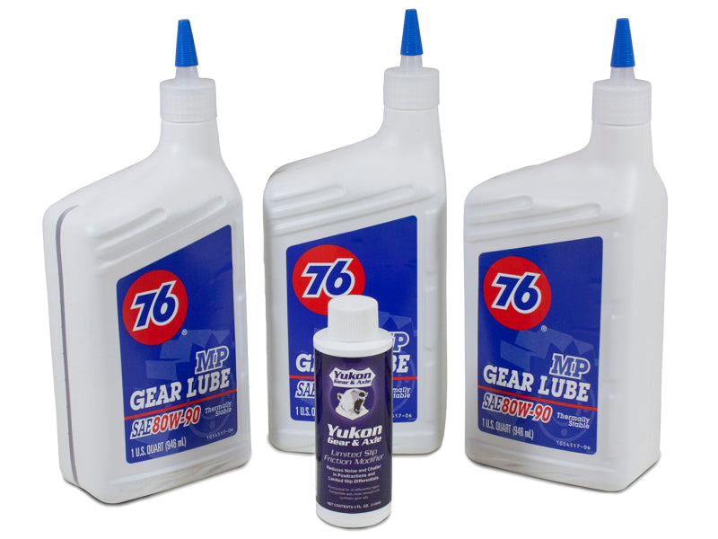 Yukon Gear 3 Qt. 80W90 Conventional Gear Oil w/Posi Additive