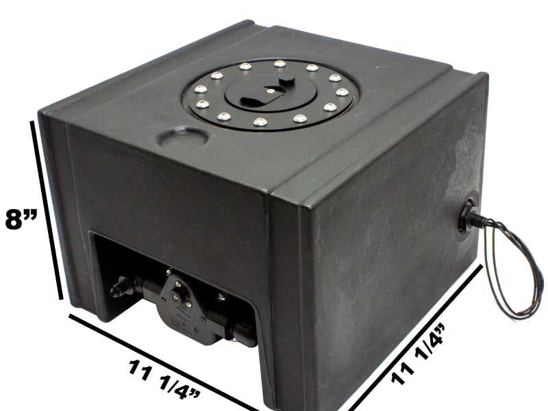 Snow Performance 2.0 Gallon Tank w/Built In Pump Mount
