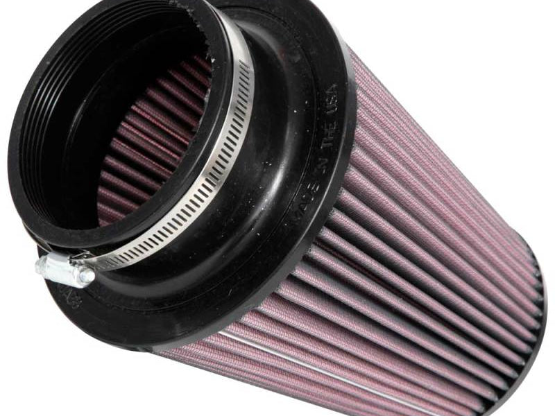 K&N Universal Clamp-On Air Filter 4in FLG / 6-1/2in B / 4-1/2in T / 8in H
