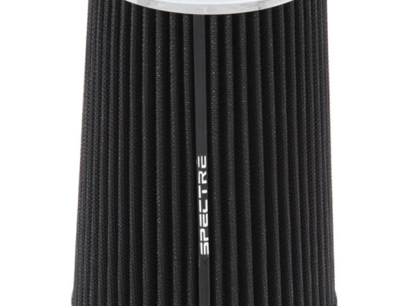 Spectre Adjustable Conical Air Filter 9-1/2in. Tall (Fits 3in. / 3-1/2in. / 4in. Tubes) - Black