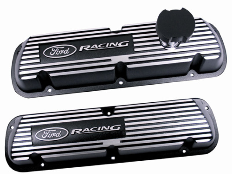 Ford Racing Black Satin Valve Covers Racing EFI