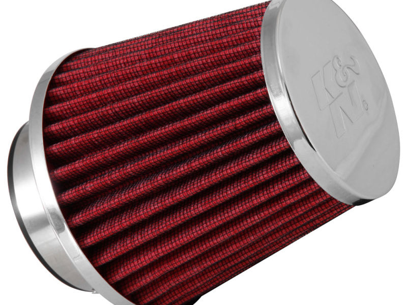 K&N Universal Chrome Filter 2 3/4in FLG / 4 1/2in Bottom / 4 1/2in Height